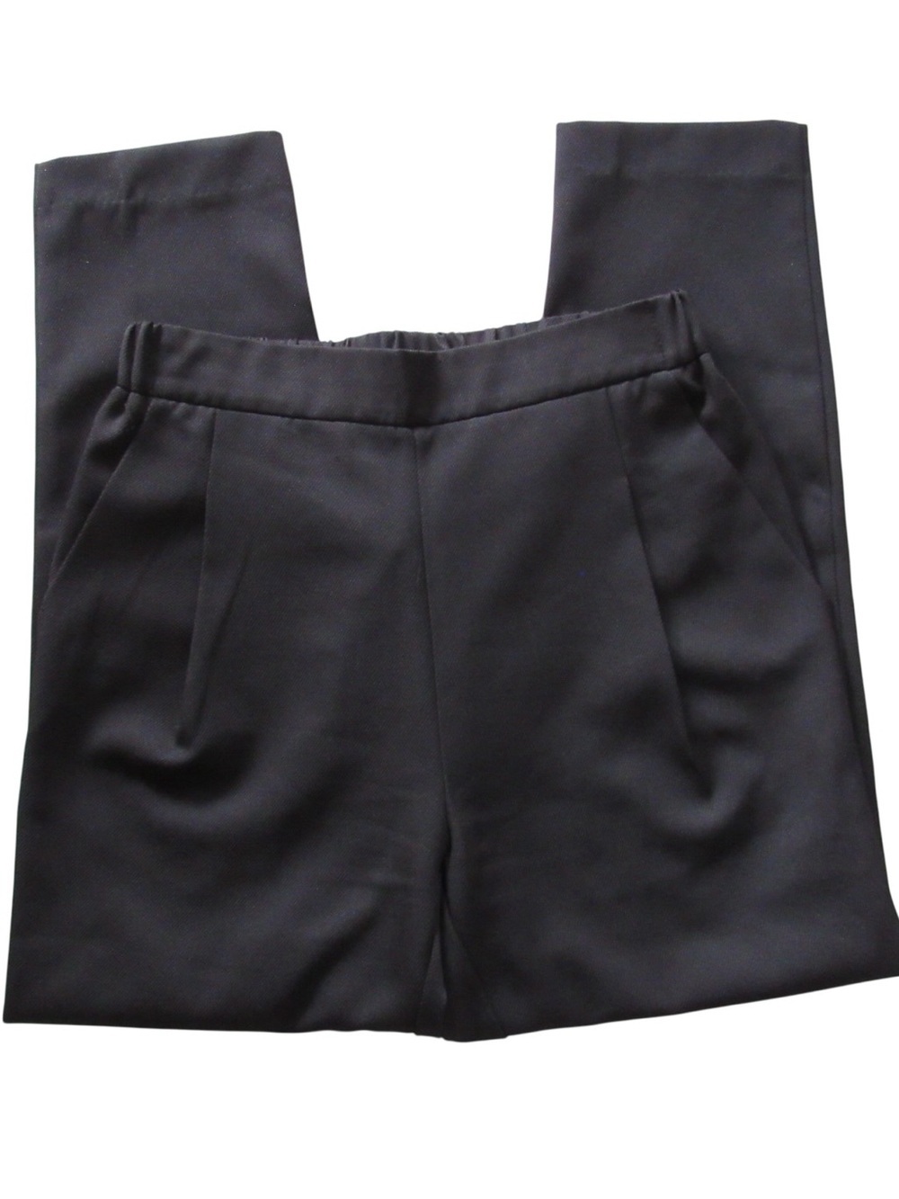 Modern Citizens Black Pants XS Straight Leg Elastic Waist High Rise Careerwear - Picture 5 of 11